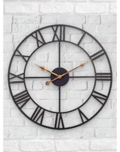 Интерьерные часы 7 699 цвет черный 30x30 см материал пластик Id interio