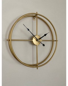 Интерьерные часы 7 844g золотистый 30 см металл Id interio