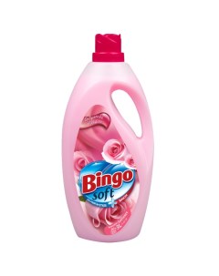 Кондиционер для белья PINK ROSE Soft парфюмом аромат розы 3 л 5036808 Bingo