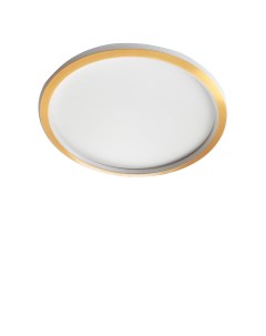 Светильник потолочный светодиодный бело золотой 30 Вт MD20120 круглая 40 см Blesslight