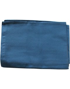 Полотенце 70 х 150 см вафельное темно синее Cottonika