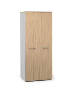 Шкаф двухстворчатый Unica 57 5x80 2x197 5 серый светлое дерево Шатура