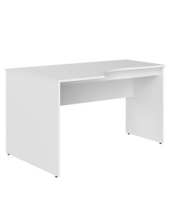 Угловой письменный стол SIMPLE SET140 1 L 140х90х76 белый левый Skyland