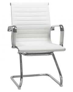 Офисное кресло для посетителей DOBRIN CODY белый Лого-м