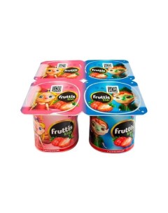 Йогуртный продукт Кидс клубника 2 5 110 г Fruttis