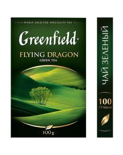 Чай Flying Dragon зелёный 100г Greenfield