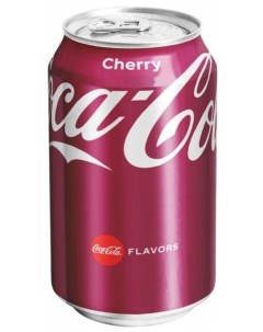 Газированный напиток Cherry 0 33 л Coca-cola