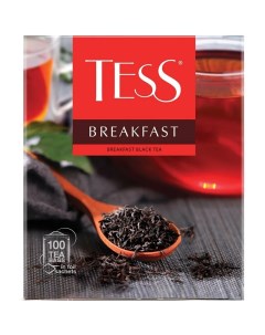 Чай Breakfast черный 100 пак Tess