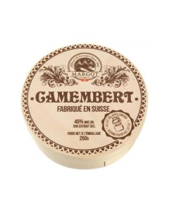 Сыр мягкий Camembert 45 200 г Margot fromages