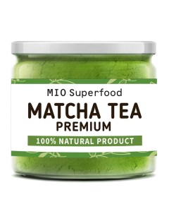 Матча Premium чай зеленый 50 г Miopharm