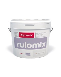 Декоративная штукатурка эффект шуба Rulomix RX 001 15 кг Bayramix