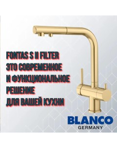 Кухонный смеситель Fontas S II Filter 526694 Blanco