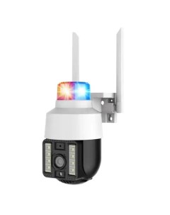 Уличная камера видеонаблюдения 4G V380 Pro со световой сигнализацией Nobrand