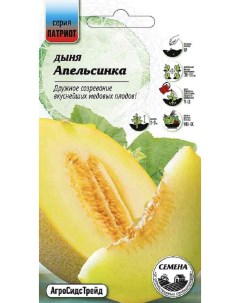 Семена овощей Дыня Апельсинка 37876 1 уп Агросидстрейд