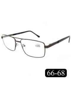 Готовые очки для чтения 8020 3 00 без футляра цвет серый РЦ 66 68 Traveler