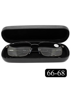 Готовые очки для чтения 8020 6 00 c футляром цвет серый РЦ 66 68 Traveler