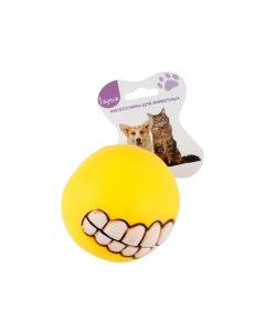 Игрушка для собак Мяч зубы D 7 см Lapsik
