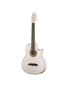 Акустическая гитара 31CW с вырезом белая Ижевский завод т.и.м