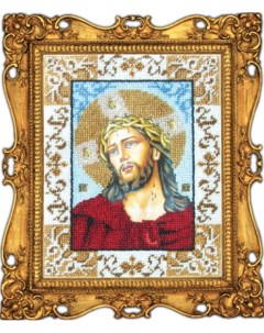 Набор для вышивания L10 Иисус в терновом венке Вышиваем бисером
