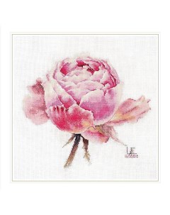 Набор для вышивания Акварельные розы Розовая изысканная Alisa