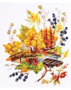 Набор для вышивания Осенние зарисовки Чудесная игла