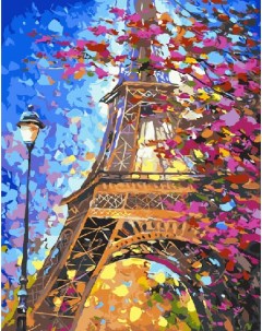 Картина по номерам 40х50см ВанГогВоМне Краски весеннего Парижа ZX 20096 Paintboy