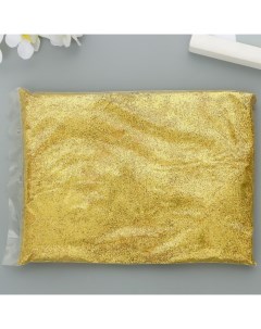Блестки глиттер декоративные сухие 500 гр золото Nobrand
