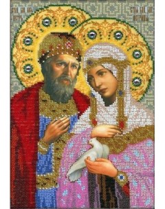Набор для вышивания Святые Петр и Феврония Муровские Вышиваем бисером