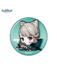 Значок Chibi Expressions Character Can Badge Lynette GEN982 Genshin impact