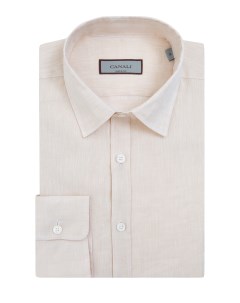 Рубашка в стиле sprezzatura из тонкой льняной ткани Canali