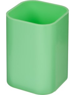 Подставка стакан для канцелярских принадл ей зеленый Attache selection