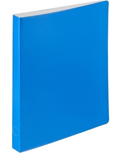 Скоросшиватель картонный 30мм гофрокарт синий кашир 470г кв м 3 шт уп Attache