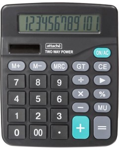 Калькулятор настольный полнораз й atc 555 12f12раз дв пит 180x145мм Attache