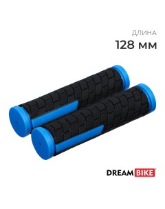 Грипсы 128 мм цвет черный синий Dream bike