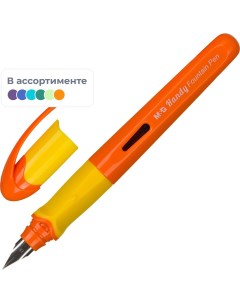 Ручка перьевая c резиновой манжет без картр в ассafpv4372004278c M&g