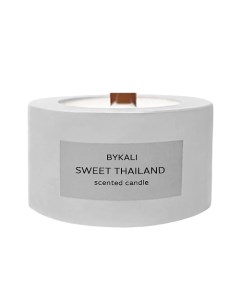Свеча ароматическая Сладкий Таиланд с деревянным фитилем в камне 50 0 Bykali