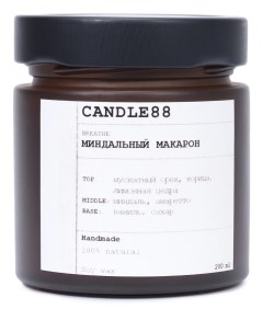 Свеча ароматическая Миндальный макарон Candle88