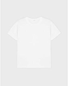Белая базовая футболка oversize из джерси Gloria jeans