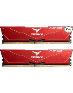 Модуль памяти DDR5 32GB 2 16GB FLRD532G6000HC30DC01 T Force Vulcan PC5 48000 6000MHz CL30 1 35V Red Team group