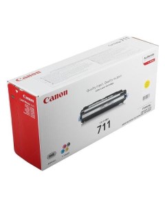 Картридж для лазерного принтера Canon 711 Y 1657B002 желтый 711 Y 1657B002 желтый