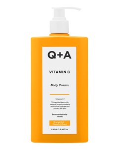 Крем для тела Vitamin C Body Cream 250мл Q+a