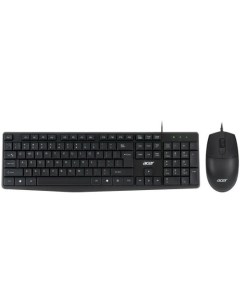 OMW141 ZL MCEEE 01M Комплект клавиатура мышь черный USB Acer