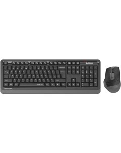 Клавиатура мышь Fstyler FGS1035Q клав черный серый мышь черный серый USB беспроводная Multimedia FGS A4tech