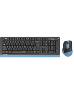 Клавиатура мышь Fstyler FGS1035Q клав черный синий мышь черный синий USB беспроводная Multimedia FGS A4tech