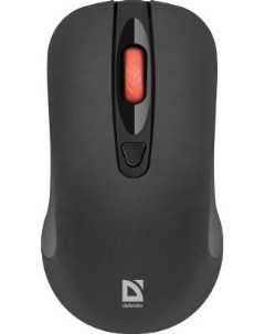 Беспроводная оптическая мышь Nexus MS 195 черный 4 кнопки 800 1600 dpi Defender
