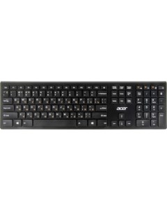 Клавиатура OKR020 черный USB беспроводная slim Multimedia Acer