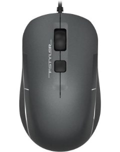 Мышь Fstyler FM26 серый черный оптическая 1600dpi USB для ноутбука 4but A4tech