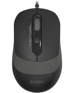 Мышь Fstyler FM10T серый черный оптическая 1600dpi USB для ноутбука 3but A4tech