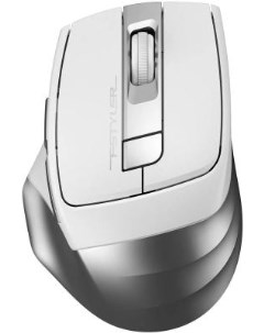 Мышь Fstyler FG35S серебристый белый оптическая 2000dpi silent беспроводная USB 5but A4tech