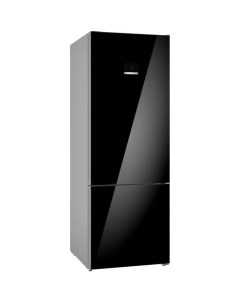 Холодильник двухкамерный KGN56LB31U черный Bosch